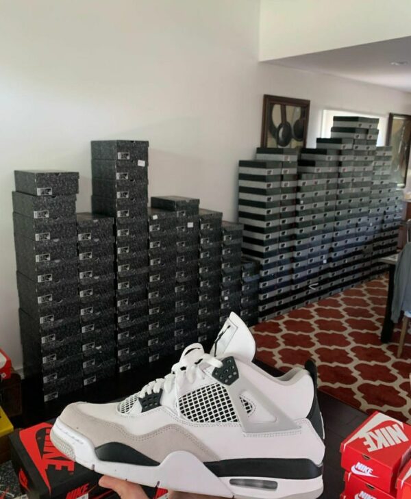 Authentic Jordan sneakers pallets