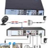 AHD 4ch cctv dvr kit set full