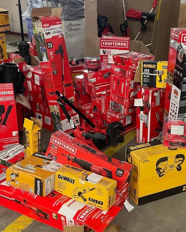 Milwaukee & dewalt tool pallets-bulk liquidation sales